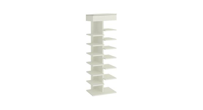 Elanza Shoe Rack (Ivory, Matte Laminate Finish) by Urban Ladder - Front View Design 1 - 392697