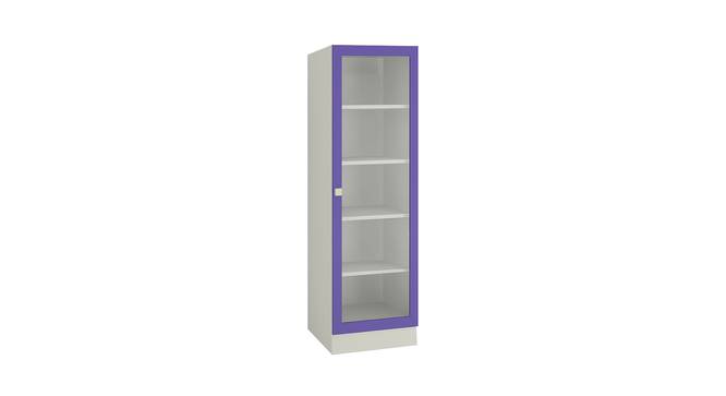 Mallory Bookshelf cum Storage Unit (Matte Laminate Finish, Lavender Purple) by Urban Ladder - Front View Design 1 - 392703