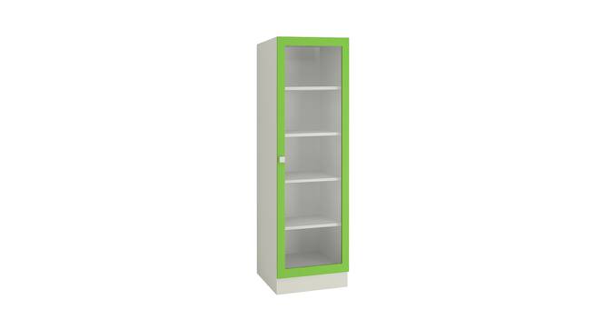 Mallory Bookshelf cum Storage Unit (Matte Laminate Finish, Verdant Green) by Urban Ladder - Front View Design 1 - 392707