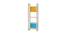 Helena Bookshelf cum Display Unit (Matte Laminate Finish, Mango Yellow - Azure Blue) by Urban Ladder - Rear View Design 1 - 392728