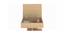 Elanza Shoe Rack (Matte Laminate Finish, Canadian Maple) by Urban Ladder - Design 1 Side View - 392731