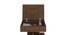 Elanza Shoe Rack (Matte Laminate Finish, Tawny Cambric) by Urban Ladder - Design 1 Side View - 392732