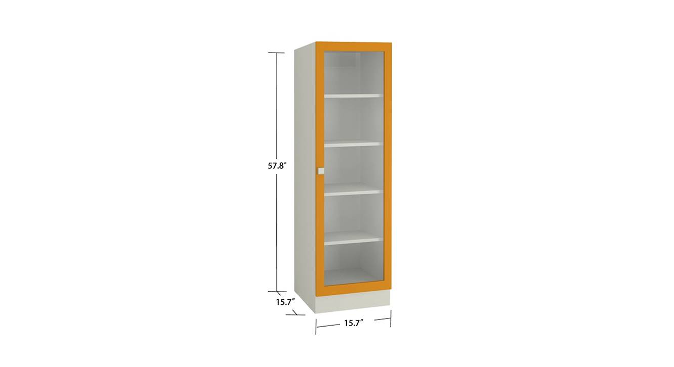 Celestia bookshelf mango yellow 6
