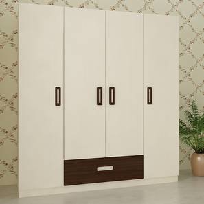 4 Door Wardrobes Design Elanza Engineered Wood 4 Door Wardrobe in Matte Laminate Finish