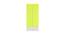 Angelica Wardrobe (Matte Laminate Finish, Lime Yellow) by Urban Ladder - Cross View Design 1 - 392772