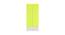Angelica Wardrobe (Matte Laminate Finish, Lime Yellow) by Urban Ladder - Cross View Design 1 - 392772