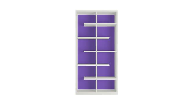 Cordoba Bookshelf cum Storage Unit (Matte Laminate Finish, Lavender Purple) by Urban Ladder - Cross View Design 1 - 392781