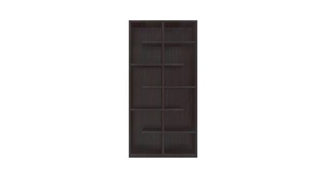 Renata Bookshelf cum Display Unit (Matte Laminate Finish, Antique Ebony) by Urban Ladder - Cross View Design 1 - 392785