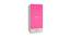 Angelica Wardrobe (Matte Laminate Finish, Barbie Pink) by Urban Ladder - Front View Design 1 - 392791