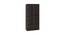 Renata Bookshelf cum Display Unit (Matte Laminate Finish, Antique Ebony) by Urban Ladder - Front View Design 1 - 392803