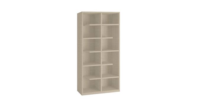 Renata Bookshelf cum Display Unit (Matte Laminate Finish, Bronze Cambric) by Urban Ladder - Front View Design 1 - 392804
