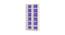 Cordoba Bookshelf cum Storage Unit (Matte Laminate Finish, Lavender Purple) by Urban Ladder - Rear View Design 1 - 392817