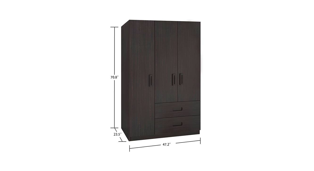 Colette wardrobe antique ebony 6