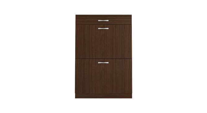 Miranda Shoe Rack (Matte Laminate Finish, Coffee Walnut) by Urban Ladder - Cross View Design 1 - 392894