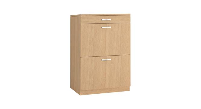 Miranda Shoe Rack (Matte Laminate Finish, Canadian Maple) by Urban Ladder - Front View Design 1 - 392908