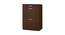 Miranda Shoe Rack (Matte Laminate Finish, Coffee Walnut) by Urban Ladder - Front View Design 1 - 392909