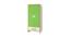 Novara Wardrobe (Matte Laminate Finish, Verdant Green) by Urban Ladder - Rear View Design 1 - 392913