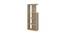 Carmila Bookshelf cum Display Unit (Matte Laminate Finish, Bronze Cambric) by Urban Ladder - Rear View Design 1 - 392926