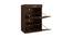 Miranda Shoe Rack (Matte Laminate Finish, Coffee Walnut) by Urban Ladder - Design 1 Side View - 392938