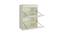 Miranda Shoe Rack (Ivory, Matte Laminate Finish) by Urban Ladder - Design 1 Side View - 392939