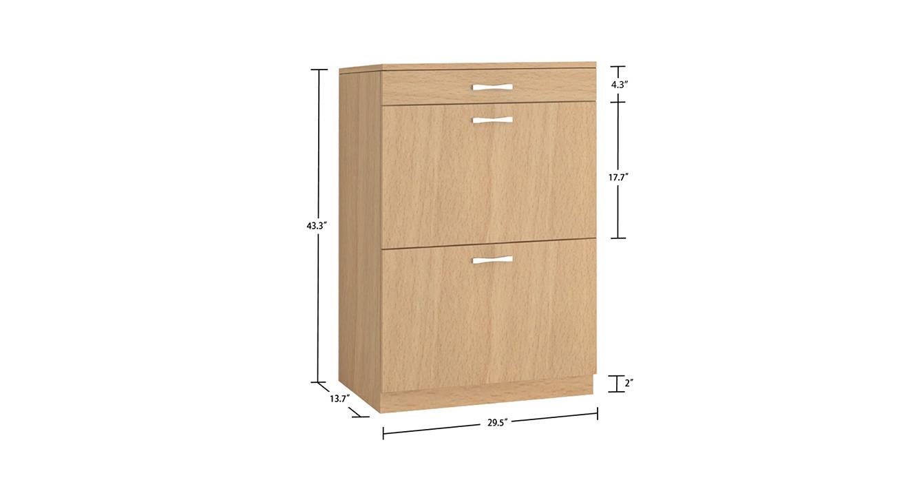 Henley shoe rack canadian maple 6