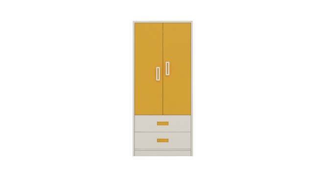Adonica Wardrobe (Matte Laminate Finish, Mango Yellow) by Urban Ladder - Cross View Design 1 - 392990