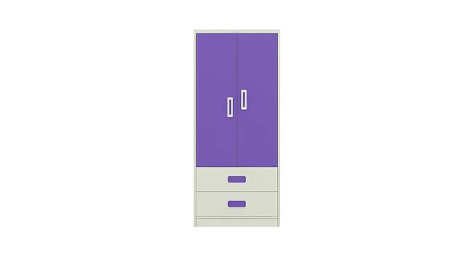 Adonica Wardrobe (Matte Laminate Finish, Lavender Purple) by Urban Ladder - Cross View Design 1 - 392993