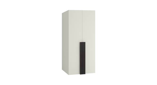 Evita Wardrobe (Matte Laminate Finish, Ivory - Antique Ebony) by Urban Ladder - Cross View Design 1 - 392995