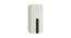 Evita Wardrobe (Matte Laminate Finish, Ivory - Antique Ebony) by Urban Ladder - Cross View Design 1 - 392995