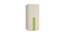 Kensley Wardrobe (Matte Laminate Finish, Light Wood - Verdant Green) by Urban Ladder - Cross View Design 1 - 393000