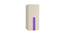 Kensley Wardrobe (Matte Laminate Finish, Light Wood - Lavender Purple) by Urban Ladder - Cross View Design 1 - 393003