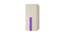 Kensley Wardrobe (Matte Laminate Finish, Light Wood - Lavender Purple) by Urban Ladder - Front View Design 1 - 393021