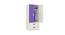 Adonica Wardrobe (Matte Laminate Finish, Lavender Purple) by Urban Ladder - Rear View Design 1 - 393029