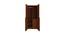 Evita Wardrobe (Matte Laminate Finish, Terra Sienna - Lime Yellow) by Urban Ladder - Rear View Design 1 - 393033