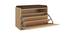 Acacia Shoe Rack (Matte Laminate Finish, Canadian Maple) by Urban Ladder - Design 1 Side View - 393049
