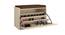 Acacia Shoe Rack (Matte Laminate Finish, Bronze Cambric) by Urban Ladder - Design 1 Side View - 393051