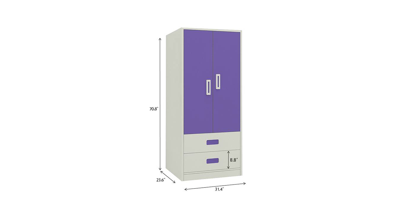 Jacqueline kids wardrobe lavender purple 6