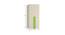 Kensley Wardrobe (Matte Laminate Finish, Light Wood - Verdant Green) by Urban Ladder - Design 1 Close View - 393069
