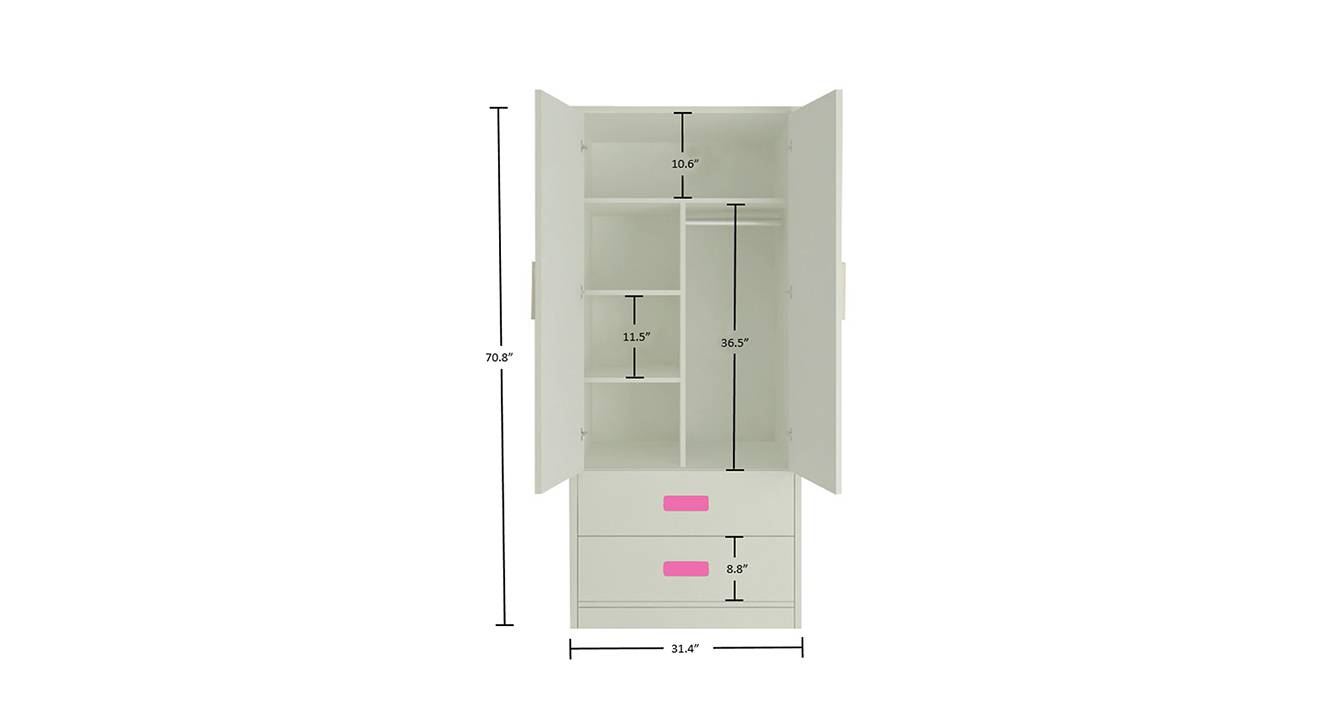 Jacqueline kids wardrobe barbie pink 7
