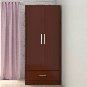 Primera Engineered Wood 2 Door Wardrobe in Matte Laminate Finish-image-34