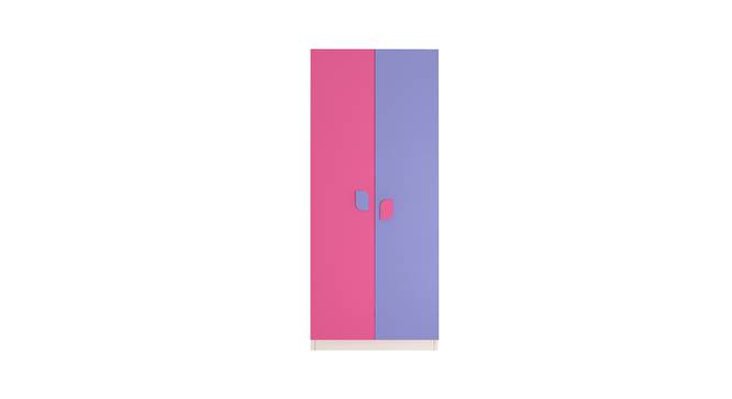 Jacqueline Wardrobe (Matte Laminate Finish, Barbie Pink - Persian Lilac) by Urban Ladder - Cross View Design 1 - 393109