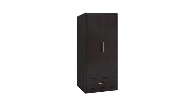 Primera Wardrobe (Matte Laminate Finish, Antique Ebony) by Urban Ladder - Front View Design 1 - 393128