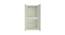 Jacqueline Wardrobe (Matte Laminate Finish, Ivory - Lavender Purple) by Urban Ladder - Design 1 Side View - 393151