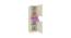 Silvana Wardrobe (Matte Laminate Finish, Strawberry Pink - Persian Lilac) by Urban Ladder - Design 1 Side View - 393152