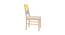 Samara Study Chair (Painted Finish, Sunshine Yellow - Davy Grey) by Urban Ladder - Design 1 Side View - 393159