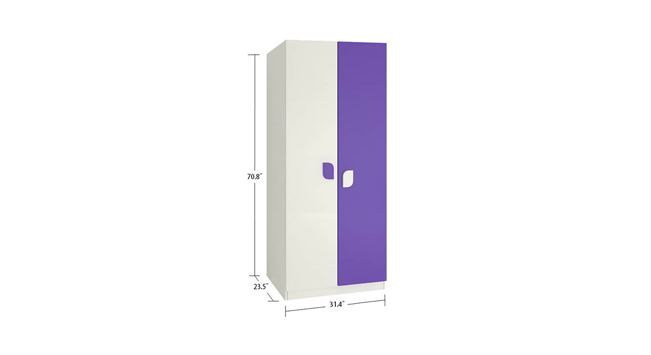 Kensley kids wardrobe ivory lavender purple 6