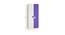 Jacqueline Wardrobe (Matte Laminate Finish, Ivory - Lavender Purple) by Urban Ladder - Design 1 Close View - 393175