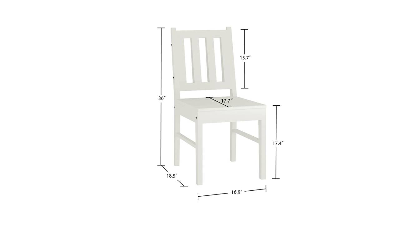 Jayleen study chair ivory 6