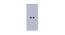 Corolla Wardrobe (Matte Laminate Finish, Davy Grey - Carbon Black) by Urban Ladder - Cross View Design 1 - 393209
