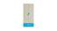 Emelia Wardrobe (Matte Laminate Finish, Light Wood - Azure Blue) by Urban Ladder - Cross View Design 1 - 393214